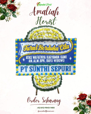 Papan Bunga Duka di Dervos