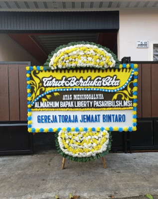 Papan Bunga Duka di Dervos