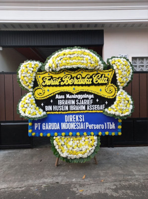 Papan Bunga Duka di Dervos